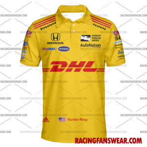 Ryan Hunter-Reay IndyCar Racing 2018 Uniform Apparel Clothes Hawaiian Polo Shirts 4 IndyCar store - Loyal fans of Ryan Hunter-Reay's Unisex Hawaiian Shirt,Unisex Polo Shirt,Kid Hawaiian Shirt,Kid Polo Shirt:Vintage indycar racing suit,uniform,apparel,shirts,merch,merchandise,jersey,hoodie,jackets,shorts,sweatshirt,outfits,clothes