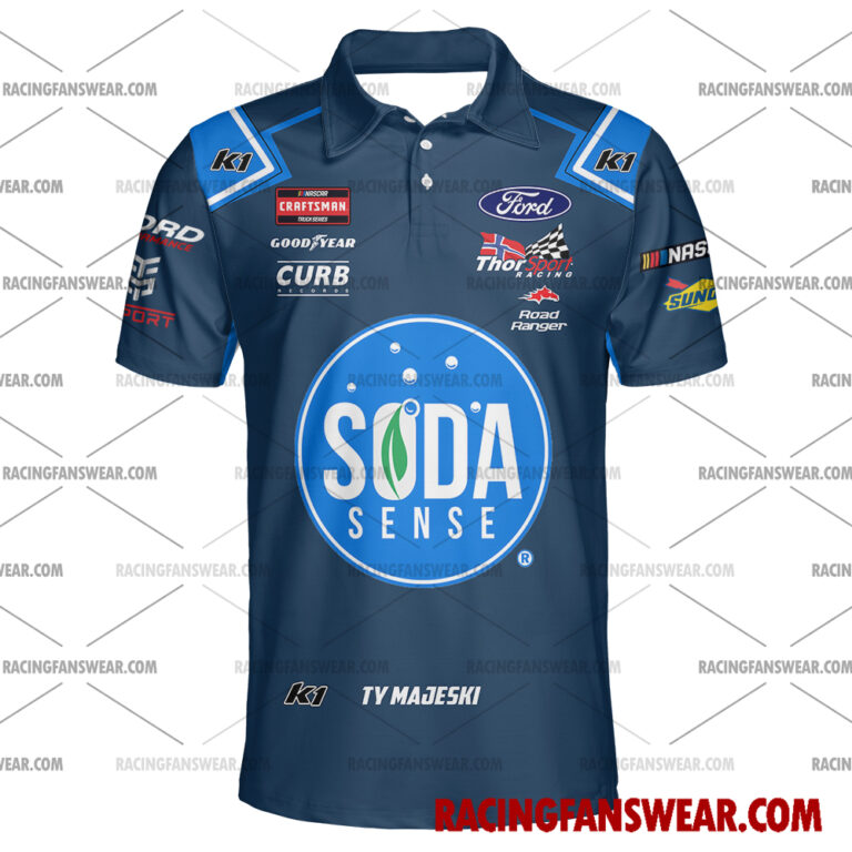 Nascar store - Loyal fans of Ty Majeski's Unisex Hawaiian Shirt,Unisex Polo Shirt,Kid Hawaiian Shirt,Kid Polo Shirt:vintage nascar racing suit,uniform,apparel,shirts,merch,merchandise,jersey,hoodie,jackets,shorts,sweatshirt,outfits,clothes