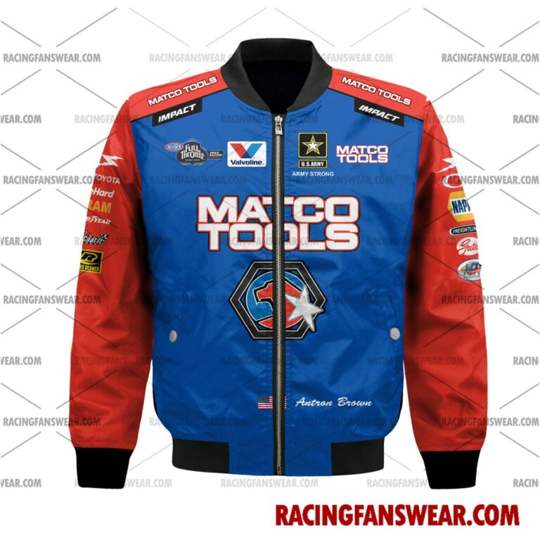 NHRA store - Loyal fans of Antron Brown's Bomber Jacket,Unisex Thick Coat,Unisex Sleeveless Hoodie,Unisex Hooded T-Shirt,Kid Sleeveless Hoodie,Kid Hooded T-Shirts,Kid Thick Coat:vintage NHRA racing suit,uniform,apparel,shirts,merch,merchandise,jersey,hoodie,jackets,shorts,sweatshirt,outfits,clothes