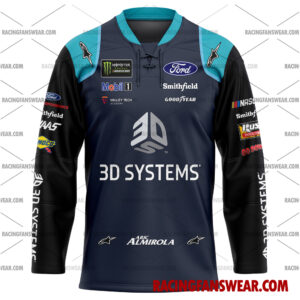Aric Almirola Nascar Racing 2019 Uniform Apparel Clothes Baseball Jersey Hockey Jersey 3 Nascar store - Loyal fans of Aric Almirola's Men's Baseball Jersey,Women's Baseball Jersey,Kid's Baseball Jersey,Men's Hockey Jerseys,WoMen's Hockey Jerseys,Youth's Hockey Jerseys:vintage nascar racing suit,uniform,apparel,shirts,merch,merchandise,jersey,hoodie,jackets,shorts,sweatshirt,outfits,clothes