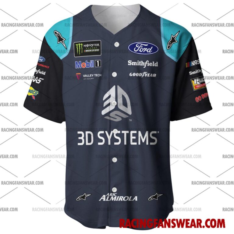 Nascar store - Loyal fans of Aric Almirola's Men's Baseball Jersey,Women's Baseball Jersey,Kid's Baseball Jersey,Men's Hockey Jerseys,WoMen's Hockey Jerseys,Youth's Hockey Jerseys:vintage nascar racing suit,uniform,apparel,shirts,merch,merchandise,jersey,hoodie,jackets,shorts,sweatshirt,outfits,clothes