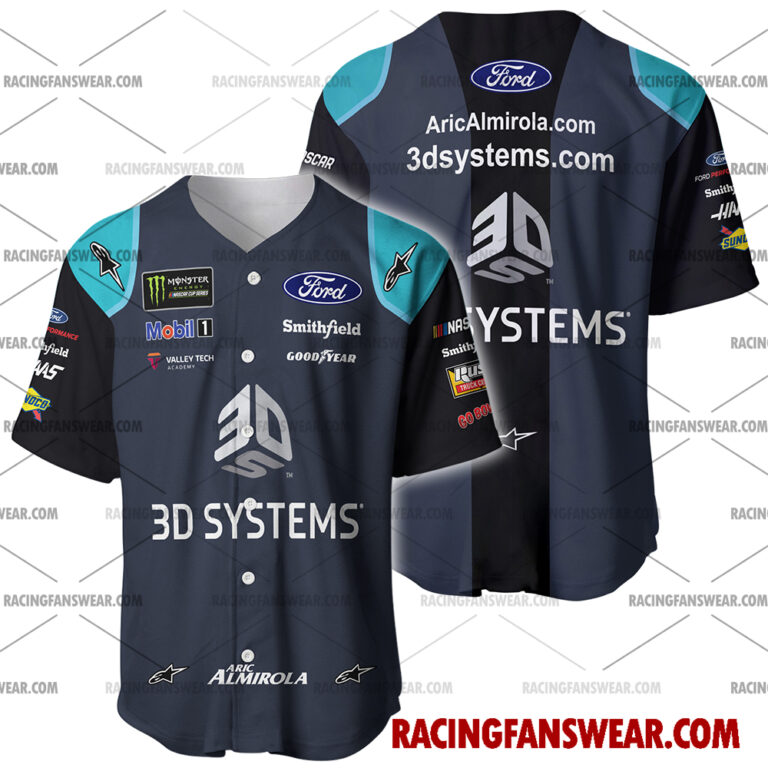 Nascar store - Loyal fans of Aric Almirola's Men's Baseball Jersey,Women's Baseball Jersey,Kid's Baseball Jersey,Men's Hockey Jerseys,WoMen's Hockey Jerseys,Youth's Hockey Jerseys:vintage nascar racing suit,uniform,apparel,shirts,merch,merchandise,jersey,hoodie,jackets,shorts,sweatshirt,outfits,clothes