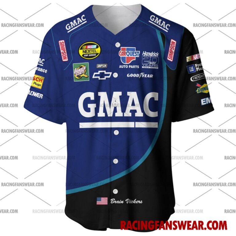 Nascar store - Loyal fans of Brian Vickers's Men's Baseball Jersey,Women's Baseball Jersey,Kid's Baseball Jersey,Men's Hockey Jerseys,WoMen's Hockey Jerseys,Youth's Hockey Jerseys:vintage nascar racing suit,uniform,apparel,shirts,merch,merchandise,jersey,hoodie,jackets,shorts,sweatshirt,outfits,clothes