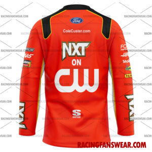 Cole Custer Nascar Racing 2024 Uniform Apparel Clothes Baseball Jersey Hockey Jersey 4 Nascar store - Loyal fans of Cole Custer's Men's Baseball Jersey,Women's Baseball Jersey,Kid's Baseball Jersey,Men's Hockey Jerseys,WoMen's Hockey Jerseys,Youth's Hockey Jerseys:vintage nascar racing suit,uniform,apparel,shirts,merch,merchandise,jersey,hoodie,jackets,shorts,sweatshirt,outfits,clothes