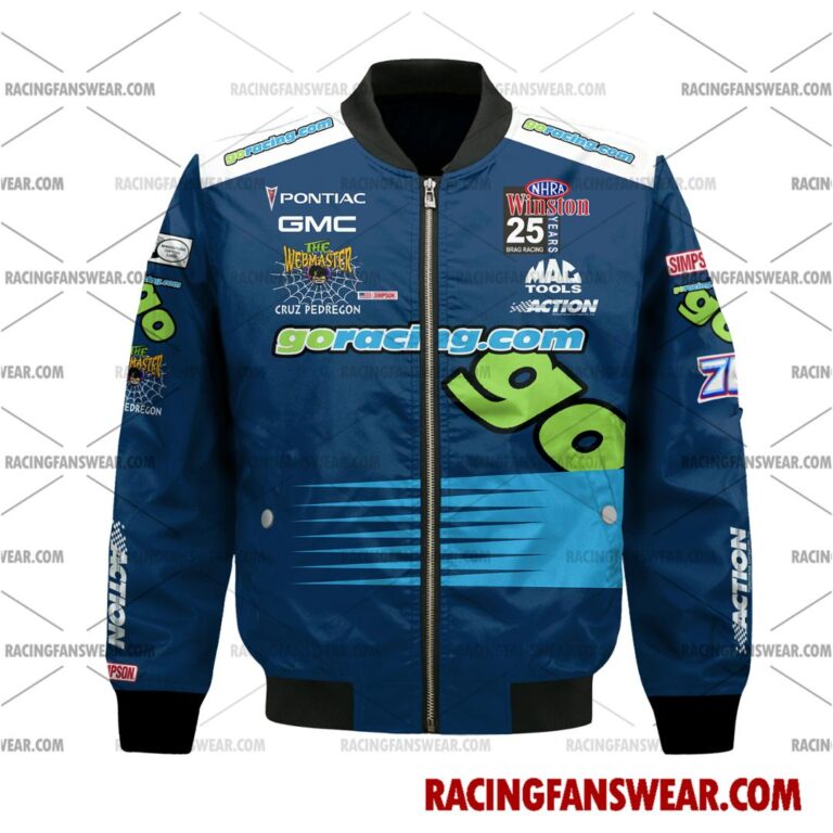 NHRA store - Loyal fans of Cruz Pedregon's Bomber Jacket,Unisex Thick Coat,Unisex Sleeveless Hoodie,Unisex Hooded T-Shirt,Kid Sleeveless Hoodie,Kid Hooded T-Shirts,Kid Thick Coat:vintage NHRA racing suit,uniform,apparel,shirts,merch,merchandise,jersey,hoodie,jackets,shorts,sweatshirt,outfits,clothes