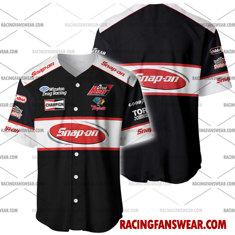 NHRA store - Loyal fans of Doug Herbert's Men's Baseball Jersey,Women's Baseball Jersey,Kid's Baseball Jersey,Men's Hockey Jerseys,WoMen's Hockey Jerseys,Youth's Hockey Jerseys:vintage NHRA racing suit,uniform,apparel,shirts,merch,merchandise,jersey,hoodie,jackets,shorts,sweatshirt,outfits,clothes