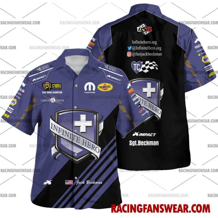 NHRA store - Loyal fans of Jack Beckman's Unisex Hawaiian Shirt,Unisex Polo Shirt,Kid Hawaiian Shirt,Kid Polo Shirt:vintage NHRA racing suit,uniform,apparel,shirts,merch,merchandise,jersey,hoodie,jackets,shorts,sweatshirt,outfits,clothes