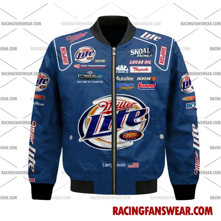 NHRA store - Loyal fans of Larry Dixon's Bomber Jacket,Unisex Thick Coat,Unisex Sleeveless Hoodie,Unisex Hooded T-Shirt,Kid Sleeveless Hoodie,Kid Hooded T-Shirts,Kid Thick Coat:vintage NHRA racing suit,uniform,apparel,shirts,merch,merchandise,jersey,hoodie,jackets,shorts,sweatshirt,outfits,clothes