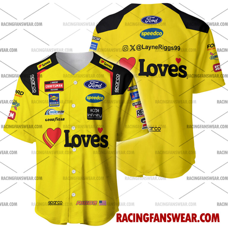 Nascar store - Loyal fans of Layne Riggs's Men's Baseball Jersey,Women's Baseball Jersey,Kid's Baseball Jersey,Men's Hockey Jerseys,WoMen's Hockey Jerseys,Youth's Hockey Jerseys:vintage nascar racing suit,uniform,apparel,shirts,merch,merchandise,jersey,hoodie,jackets,shorts,sweatshirt,outfits,clothes