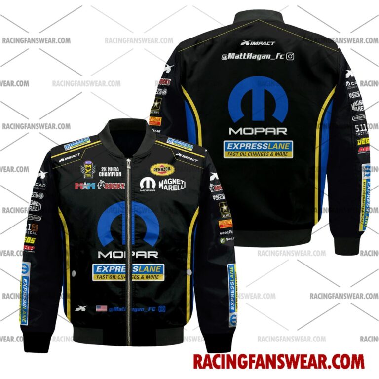 NHRA store - Loyal fans of Matt Hagan's Bomber Jacket,Unisex Thick Coat,Unisex Sleeveless Hoodie,Unisex Hooded T-Shirt,Kid Sleeveless Hoodie,Kid Hooded T-Shirts,Kid Thick Coat:vintage NHRA racing suit,uniform,apparel,shirts,merch,merchandise,jersey,hoodie,jackets,shorts,sweatshirt,outfits,clothes