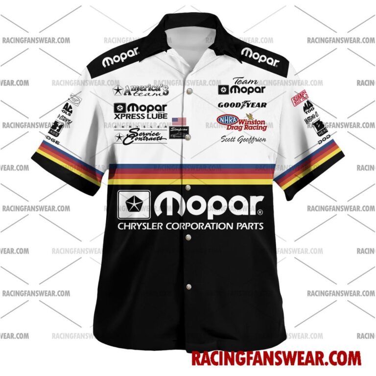 NHRA store - Loyal fans of Scott Geoffrion's Unisex Hawaiian Shirt,Unisex Polo Shirt,Kid Hawaiian Shirt,Kid Polo Shirt:vintage NHRA racing suit,uniform,apparel,shirts,merch,merchandise,jersey,hoodie,jackets,shorts,sweatshirt,outfits,clothes