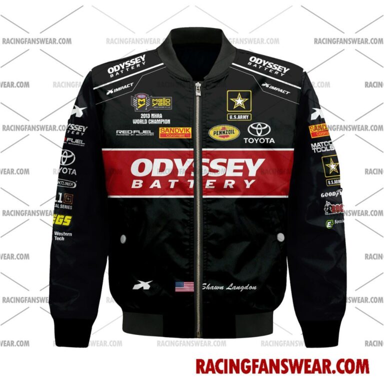 NHRA store - Loyal fans of Shawn Langdon's Bomber Jacket,Unisex Thick Coat,Unisex Sleeveless Hoodie,Unisex Hooded T-Shirt,Kid Sleeveless Hoodie,Kid Hooded T-Shirts,Kid Thick Coat:vintage NHRA racing suit,uniform,apparel,shirts,merch,merchandise,jersey,hoodie,jackets,shorts,sweatshirt,outfits,clothes