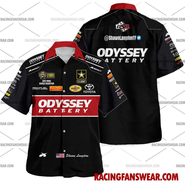 NHRA store - Loyal fans of Shawn Langdon's Unisex Hawaiian Shirt,Unisex Polo Shirt,Kid Hawaiian Shirt,Kid Polo Shirt:vintage NHRA racing suit,uniform,apparel,shirts,merch,merchandise,jersey,hoodie,jackets,shorts,sweatshirt,outfits,clothes