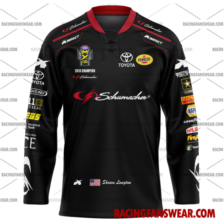 NHRA store - Loyal fans of Shawn Langdon's Men's Baseball Jersey,Women's Baseball Jersey,Kid's Baseball Jersey,Men's Hockey Jerseys,WoMen's Hockey Jerseys,Youth's Hockey Jerseys:vintage NHRA racing suit,uniform,apparel,shirts,merch,merchandise,jersey,hoodie,jackets,shorts,sweatshirt,outfits,clothes