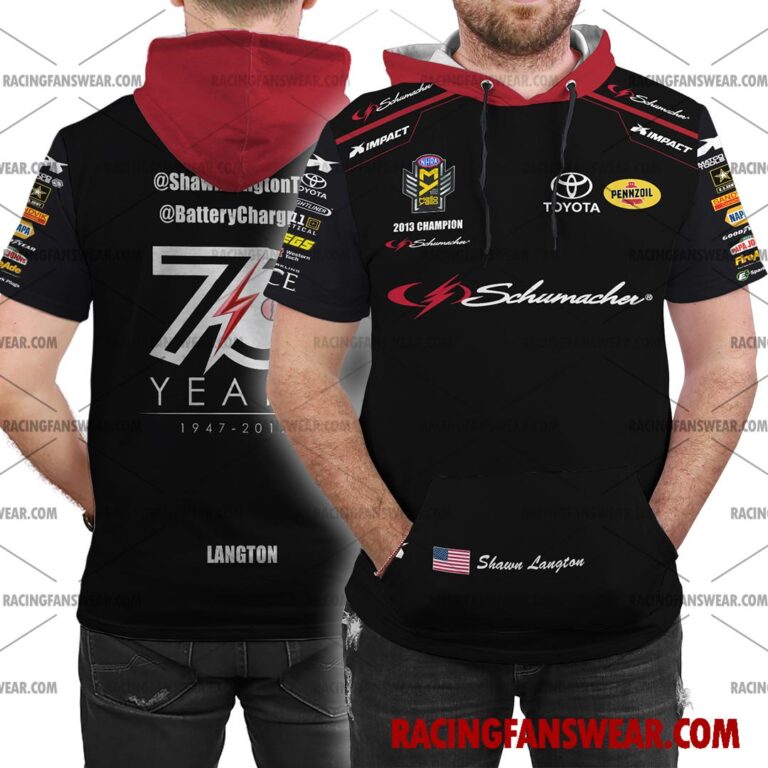 NHRA store - Loyal fans of Shawn Langdon's Bomber Jacket,Unisex Thick Coat,Unisex Sleeveless Hoodie,Unisex Hooded T-Shirt,Kid Sleeveless Hoodie,Kid Hooded T-Shirts,Kid Thick Coat:vintage NHRA racing suit,uniform,apparel,shirts,merch,merchandise,jersey,hoodie,jackets,shorts,sweatshirt,outfits,clothes