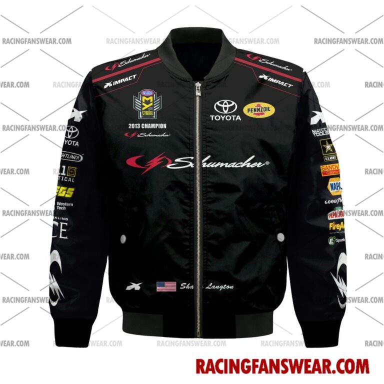 NHRA store - Loyal fans of Shawn Langdon's Bomber Jacket,Unisex Thick Coat,Unisex Sleeveless Hoodie,Unisex Hooded T-Shirt,Kid Sleeveless Hoodie,Kid Hooded T-Shirts,Kid Thick Coat:vintage NHRA racing suit,uniform,apparel,shirts,merch,merchandise,jersey,hoodie,jackets,shorts,sweatshirt,outfits,clothes