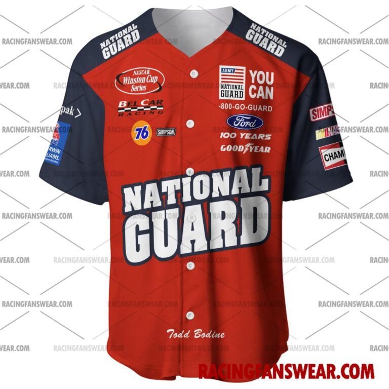 Nascar store - Loyal fans of Todd Bodine's Men's Baseball Jersey,Women's Baseball Jersey,Kid's Baseball Jersey,Men's Hockey Jerseys,WoMen's Hockey Jerseys,Youth's Hockey Jerseys:vintage nascar racing suit,uniform,apparel,shirts,merch,merchandise,jersey,hoodie,jackets,shorts,sweatshirt,outfits,clothes