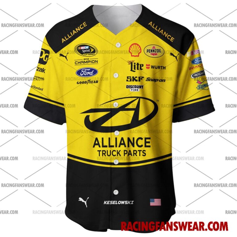 Nascar store - Loyal fans of Brad Keselowski's Men's Baseball Jersey,Women's Baseball Jersey,Kid's Baseball Jersey,Men's Hockey Jerseys,WoMen's Hockey Jerseys,Youth's Hockey Jerseys:vintage nascar racing suit,uniform,apparel,shirts,merch,merchandise,jersey,hoodie,jackets,shorts,sweatshirt,outfits,clothes