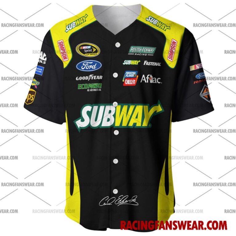 Nascar store - Loyal fans of Carl Edwards's Men's Baseball Jersey,Women's Baseball Jersey,Kid's Baseball Jersey,Men's Hockey Jerseys,WoMen's Hockey Jerseys,Youth's Hockey Jerseys:vintage nascar racing suit,uniform,apparel,shirts,merch,merchandise,jersey,hoodie,jackets,shorts,sweatshirt,outfits,clothes