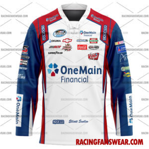 Elliott Sadler Nascar Racing 2012 Uniform Apparel Clothes Baseball Jersey Hockey Jersey 3 Nascar store - Loyal fans of Elliott Sadler's Men's Baseball Jersey,Women's Baseball Jersey,Kid's Baseball Jersey,Men's Hockey Jerseys,WoMen's Hockey Jerseys,Youth's Hockey Jerseys:vintage nascar racing suit,uniform,apparel,shirts,merch,merchandise,jersey,hoodie,jackets,shorts,sweatshirt,outfits,clothes