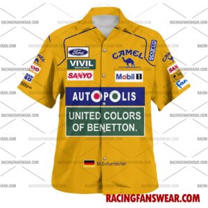 Michael Schumacher Formula One Racing 1992 Uniform Apparel Clothes Hawaiian Polo Shirts 1 Formula One store - Loyal fans of Michael Schumacher's Unisex Hawaiian Shirt,Unisex Polo Shirt,Kid Hawaiian Shirt,Kid Polo Shirt:vintage formula one racing suit,uniform,apparel,shirts,merch,merchandise,jersey,hoodie,jackets,shorts,sweatshirt,outfits,clothes