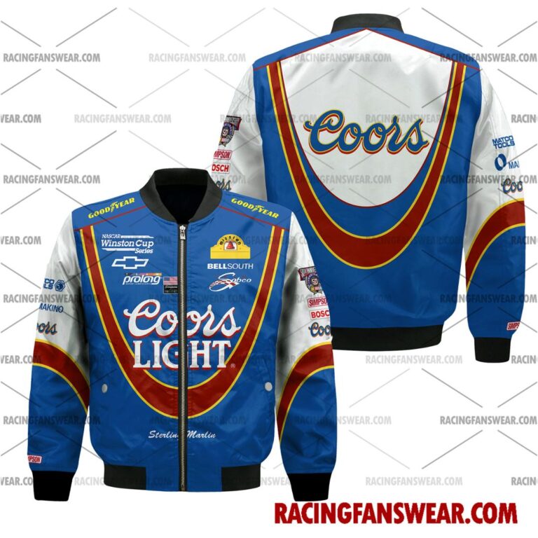 Nascar store - Loyal fans of Sterling Marlin's Bomber Jacket,Unisex Thick Coat,Unisex Sleeveless Hoodie,Unisex Hooded T-Shirt,Kid Sleeveless Hoodie,Kid Hooded T-Shirts,Kid Thick Coat:vintage nascar racing suit,uniform,apparel,shirts,merch,merchandise,jersey,hoodie,jackets,shorts,sweatshirt,outfits,clothes