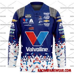 Nascar store - Loyal fans of William Byron's Men's Baseball Jersey,Women's Baseball Jersey,Kid's Baseball Jersey,Men's Hockey Jerseys,WoMen's Hockey Jerseys,Youth's Hockey Jerseys:vintage nascar racing suit,uniform,apparel,shirts,merch,merchandise,jersey,hoodie,jackets,shorts,sweatshirt,outfits,clothes