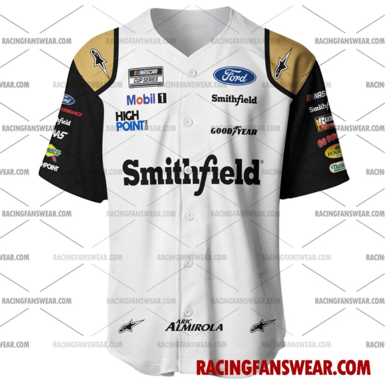 Nascar store - Loyal fans of Aric Almirola's Men's Baseball Jersey,Women's Baseball Jersey,Kid's Baseball Jersey,Men's Hockey Jerseys,WoMen's Hockey Jerseys,Youth's Hockey Jerseys:vintage nascar racing suit,uniform,apparel,shirts,merch,merchandise,jersey,hoodie,jackets,shorts,sweatshirt,outfits,clothes