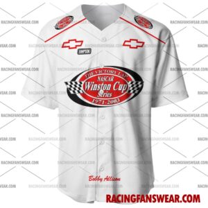 Bobby Allison Nascar Racing 2004 Uniform Apparel Clothes Baseball Jersey Hockey Jersey 1 Nascar store - Loyal fans of Bobby Allison's Men's Baseball Jersey,Women's Baseball Jersey,Kid's Baseball Jersey,Men's Hockey Jerseys,WoMen's Hockey Jerseys,Youth's Hockey Jerseys:vintage nascar racing suit,uniform,apparel,shirts,merch,merchandise,jersey,hoodie,jackets,shorts,sweatshirt,outfits,clothes
