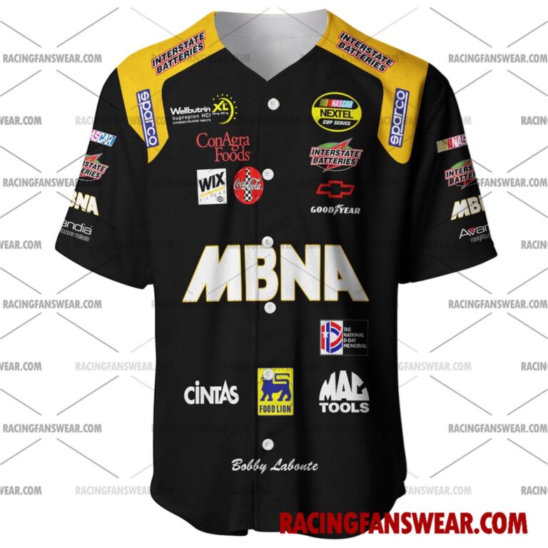 Nascar store - Loyal fans of Bobby Labonte's Men's Baseball Jersey,Women's Baseball Jersey,Kid's Baseball Jersey,Men's Hockey Jerseys,WoMen's Hockey Jerseys,Youth's Hockey Jerseys:vintage nascar racing suit,uniform,apparel,shirts,merch,merchandise,jersey,hoodie,jackets,shorts,sweatshirt,outfits,clothes