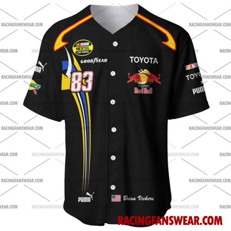 Nascar store - Loyal fans of Brian Vickers's Men's Baseball Jersey,Women's Baseball Jersey,Kid's Baseball Jersey,Men's Hockey Jerseys,WoMen's Hockey Jerseys,Youth's Hockey Jerseys:vintage nascar racing suit,uniform,apparel,shirts,merch,merchandise,jersey,hoodie,jackets,shorts,sweatshirt,outfits,clothes