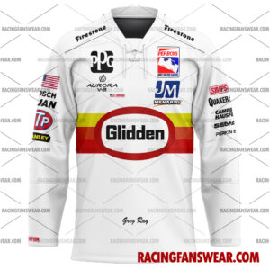 Greg Ray IndyCar Racing 1999 Uniform Apparel Clothes Baseball Jersey Hockey Jersey 3 IndyCar store - Loyal fans of Greg Ray's Men's Baseball Jersey,Women's Baseball Jersey,Kid's Baseball Jersey,Men's Hockey Jerseys,WoMen's Hockey Jerseys,Youth's Hockey Jerseys:Vintage indycar racing suit,uniform,apparel,shirts,merch,merchandise,jersey,hoodie,jackets,shorts,sweatshirt,outfits,clothes