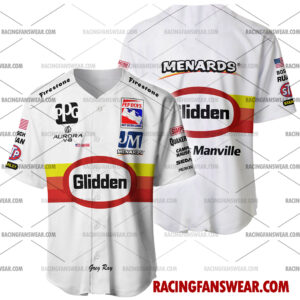 IndyCar store - Loyal fans of Greg Ray's Men's Baseball Jersey,Women's Baseball Jersey,Kid's Baseball Jersey,Men's Hockey Jerseys,WoMen's Hockey Jerseys,Youth's Hockey Jerseys:Vintage indycar racing suit,uniform,apparel,shirts,merch,merchandise,jersey,hoodie,jackets,shorts,sweatshirt,outfits,clothes