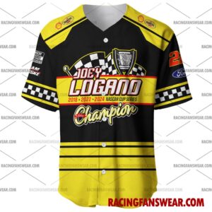 Nascar store - Loyal fans of Joey Logano's Men's Baseball Jersey,Women's Baseball Jersey,Kid's Baseball Jersey,Men's Hockey Jerseys,WoMen's Hockey Jerseys,Youth's Hockey Jerseys:vintage nascar racing suit,uniform,apparel,shirts,merch,merchandise,jersey,hoodie,jackets,shorts,sweatshirt,outfits,clothes