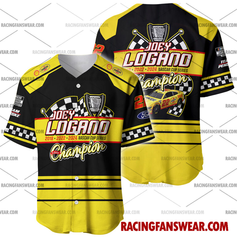 Nascar store - Loyal fans of Joey Logano's Men's Baseball Jersey,Women's Baseball Jersey,Kid's Baseball Jersey,Men's Hockey Jerseys,WoMen's Hockey Jerseys,Youth's Hockey Jerseys:vintage nascar racing suit,uniform,apparel,shirts,merch,merchandise,jersey,hoodie,jackets,shorts,sweatshirt,outfits,clothes