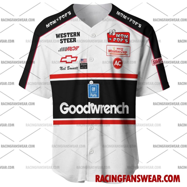 Nascar store - Loyal fans of Neil Bonnett's Men's Baseball Jersey,Women's Baseball Jersey,Kid's Baseball Jersey,Men's Hockey Jerseys,WoMen's Hockey Jerseys,Youth's Hockey Jerseys:vintage nascar racing suit,uniform,apparel,shirts,merch,merchandise,jersey,hoodie,jackets,shorts,sweatshirt,outfits,clothes