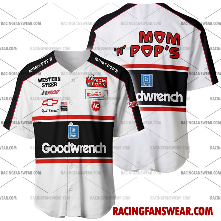 Nascar store - Loyal fans of Neil Bonnett's Men's Baseball Jersey,Women's Baseball Jersey,Kid's Baseball Jersey,Men's Hockey Jerseys,WoMen's Hockey Jerseys,Youth's Hockey Jerseys:vintage nascar racing suit,uniform,apparel,shirts,merch,merchandise,jersey,hoodie,jackets,shorts,sweatshirt,outfits,clothes