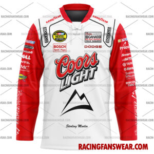 Sterling Marlin Nascar Racing 2004 Uniform Apparel Clothes Baseball Jersey Hockey Jersey 3 Nascar store - Loyal fans of Sterling Marlin's Men's Baseball Jersey,Women's Baseball Jersey,Kid's Baseball Jersey,Men's Hockey Jerseys,WoMen's Hockey Jerseys,Youth's Hockey Jerseys:vintage nascar racing suit,uniform,apparel,shirts,merch,merchandise,jersey,hoodie,jackets,shorts,sweatshirt,outfits,clothes