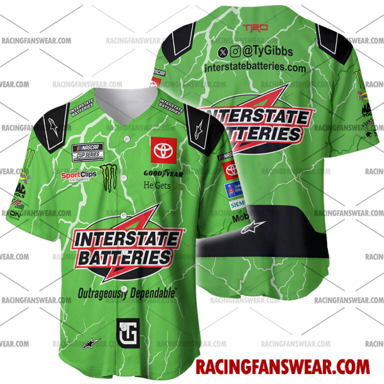 Nascar store - Loyal fans of Ty Gibbs's Men's Baseball Jersey,Women's Baseball Jersey,Kid's Baseball Jersey,Men's Hockey Jerseys,WoMen's Hockey Jerseys,Youth's Hockey Jerseys:vintage nascar racing suit,uniform,apparel,shirts,merch,merchandise,jersey,hoodie,jackets,shorts,sweatshirt,outfits,clothes