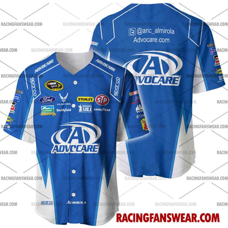 Nascar store - Loyal fans of Aric Almirola's Men's Baseball Jersey,Women's Baseball Jersey,Kid's Baseball Jersey,Men's Hockey Jerseys,WoMen's Hockey Jerseys,Youth's Hockey Jerseys:vintage nascar racing suit,uniform,apparel,shirts,merch,merchandise,jersey,hoodie,jackets,shorts,sweatshirt,outfits,clothes