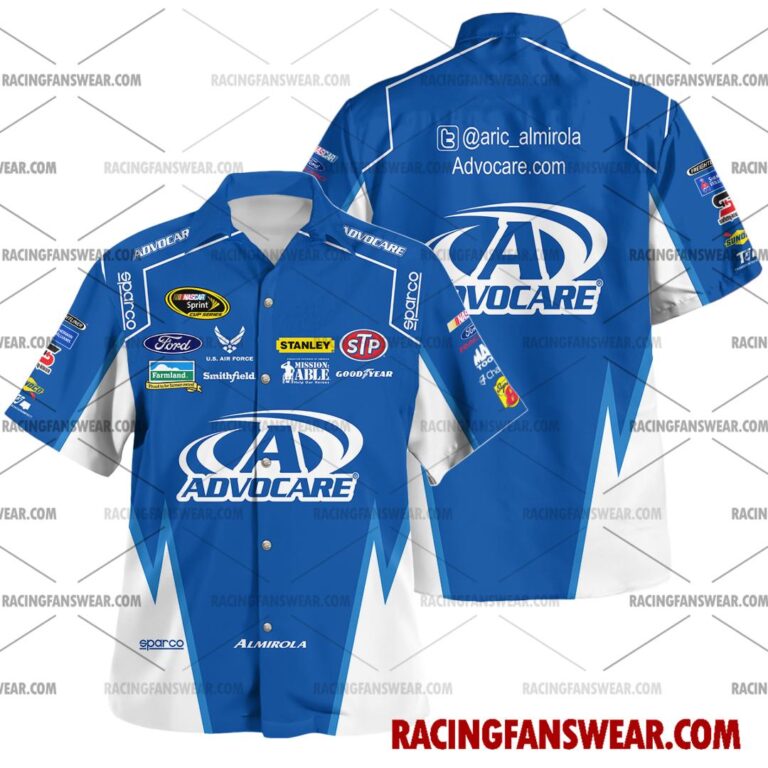 Nascar store - Loyal fans of Aric Almirola's Unisex Hawaiian Shirt,Unisex Polo Shirt,Kid Hawaiian Shirt,Kid Polo Shirt:vintage nascar racing suit,uniform,apparel,shirts,merch,merchandise,jersey,hoodie,jackets,shorts,sweatshirt,outfits,clothes