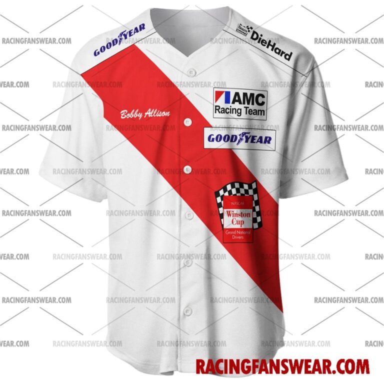 Nascar store - Loyal fans of Bobby Allison's Men's Baseball Jersey,Women's Baseball Jersey,Kid's Baseball Jersey,Men's Hockey Jerseys,WoMen's Hockey Jerseys,Youth's Hockey Jerseys:vintage nascar racing suit,uniform,apparel,shirts,merch,merchandise,jersey,hoodie,jackets,shorts,sweatshirt,outfits,clothes
