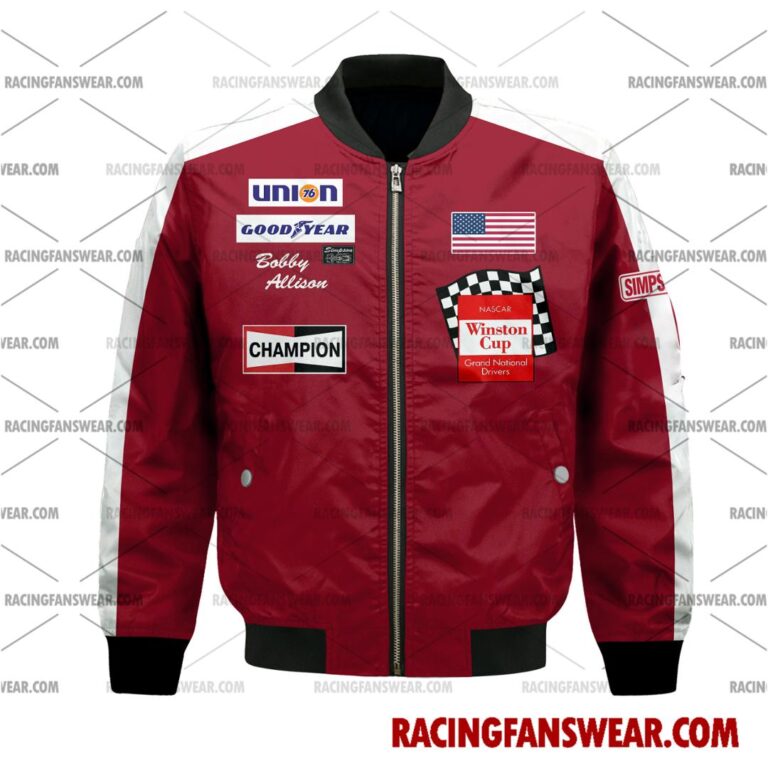 Nascar store - Loyal fans of Bobby Allison's Bomber Jacket,Unisex Thick Coat,Unisex Sleeveless Hoodie,Unisex Hooded T-Shirt,Kid Sleeveless Hoodie,Kid Hooded T-Shirts,Kid Thick Coat:vintage nascar racing suit,uniform,apparel,shirts,merch,merchandise,jersey,hoodie,jackets,shorts,sweatshirt,outfits,clothes