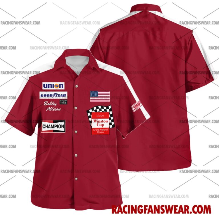 Nascar store - Loyal fans of Bobby Allison's Unisex Hawaiian Shirt,Unisex Polo Shirt,Kid Hawaiian Shirt,Kid Polo Shirt:vintage nascar racing suit,uniform,apparel,shirts,merch,merchandise,jersey,hoodie,jackets,shorts,sweatshirt,outfits,clothes