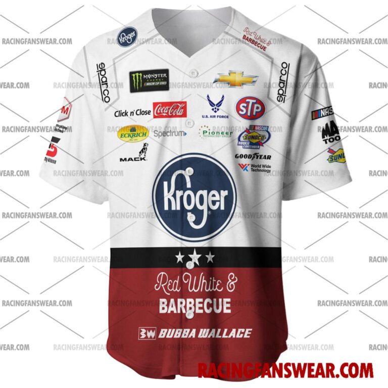 Nascar store - Loyal fans of Bubba Wallace's Men's Baseball Jersey,Women's Baseball Jersey,Kid's Baseball Jersey,Men's Hockey Jerseys,WoMen's Hockey Jerseys,Youth's Hockey Jerseys:vintage nascar racing suit,uniform,apparel,shirts,merch,merchandise,jersey,hoodie,jackets,shorts,sweatshirt,outfits,clothes