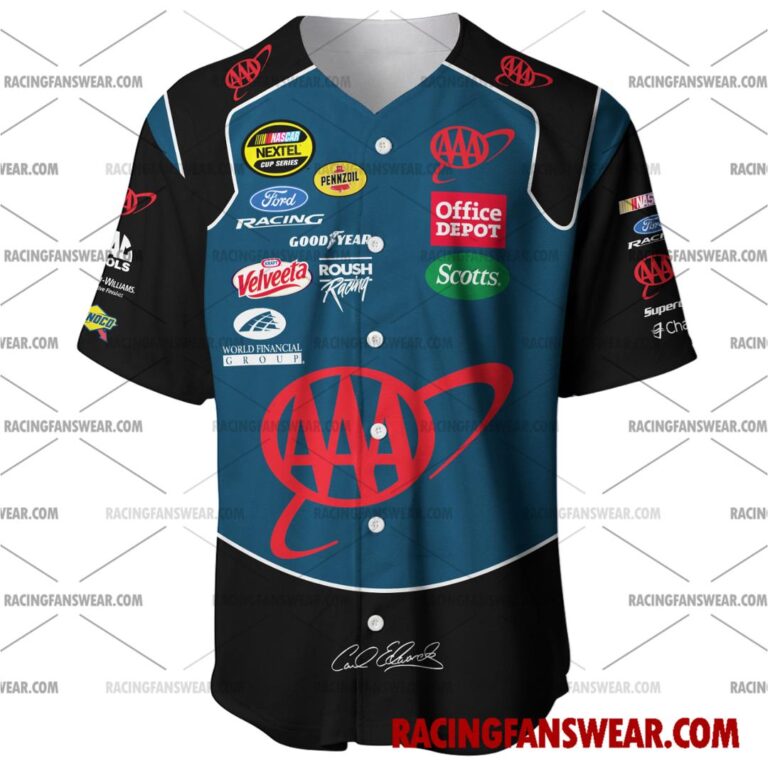 Nascar store - Loyal fans of Carl Edwards's Men's Baseball Jersey,Women's Baseball Jersey,Kid's Baseball Jersey,Men's Hockey Jerseys,WoMen's Hockey Jerseys,Youth's Hockey Jerseys:vintage nascar racing suit,uniform,apparel,shirts,merch,merchandise,jersey,hoodie,jackets,shorts,sweatshirt,outfits,clothes
