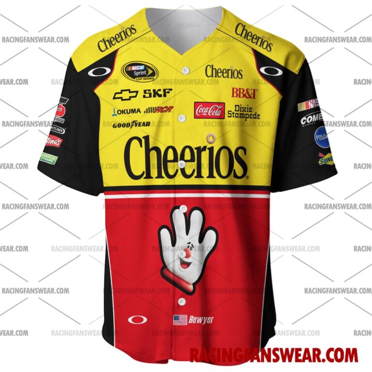 Nascar store - Loyal fans of Clint Bowyer's Men's Baseball Jersey,Women's Baseball Jersey,Kid's Baseball Jersey,Men's Hockey Jerseys,WoMen's Hockey Jerseys,Youth's Hockey Jerseys:vintage nascar racing suit,uniform,apparel,shirts,merch,merchandise,jersey,hoodie,jackets,shorts,sweatshirt,outfits,clothes