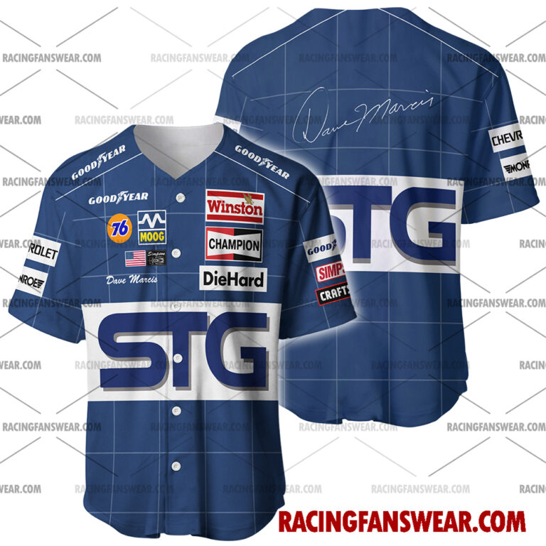 Nascar store - Loyal fans of Dave Marcis's Men's Baseball Jersey,Women's Baseball Jersey,Kid's Baseball Jersey,Men's Hockey Jerseys,WoMen's Hockey Jerseys,Youth's Hockey Jerseys:vintage nascar racing suit,uniform,apparel,shirts,merch,merchandise,jersey,hoodie,jackets,shorts,sweatshirt,outfits,clothes