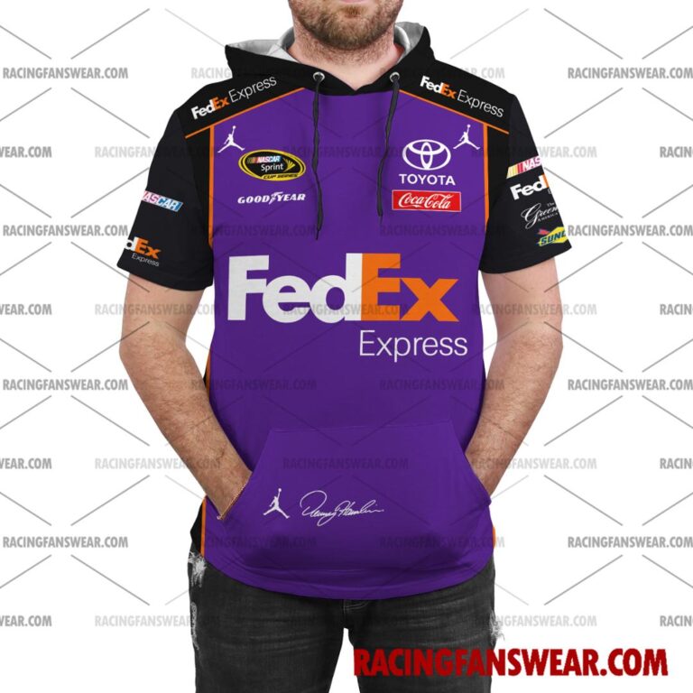 Nascar store - Loyal fans of Denny Hamlin's Bomber Jacket,Unisex Thick Coat,Unisex Sleeveless Hoodie,Unisex Hooded T-Shirt,Kid Sleeveless Hoodie,Kid Hooded T-Shirts,Kid Thick Coat:vintage nascar racing suit,uniform,apparel,shirts,merch,merchandise,jersey,hoodie,jackets,shorts,sweatshirt,outfits,clothes