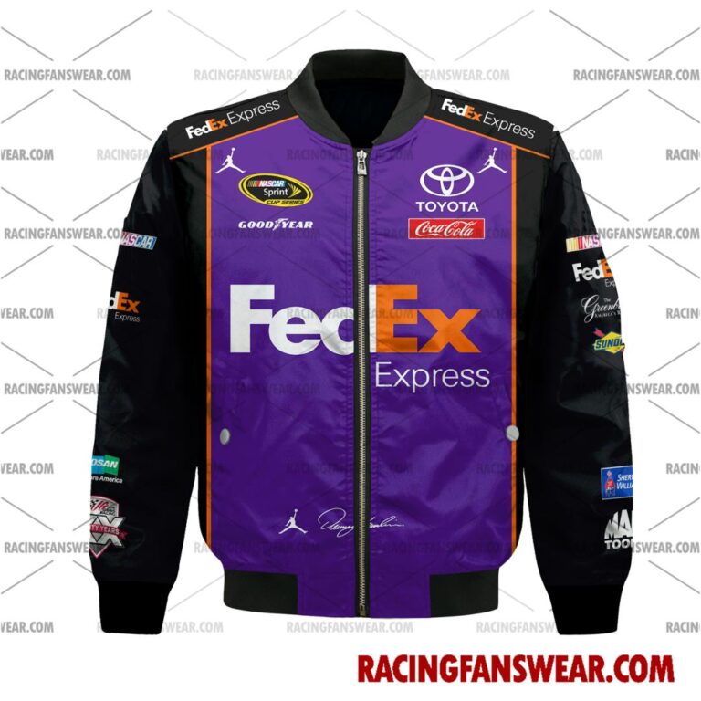 Nascar store - Loyal fans of Denny Hamlin's Bomber Jacket,Unisex Thick Coat,Unisex Sleeveless Hoodie,Unisex Hooded T-Shirt,Kid Sleeveless Hoodie,Kid Hooded T-Shirts,Kid Thick Coat:vintage nascar racing suit,uniform,apparel,shirts,merch,merchandise,jersey,hoodie,jackets,shorts,sweatshirt,outfits,clothes